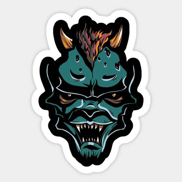 Scary horror beast Sticker by ReignGFX